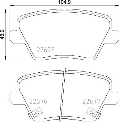 set placute frana,frana disc BREMBO PRIME LINE P 30 109