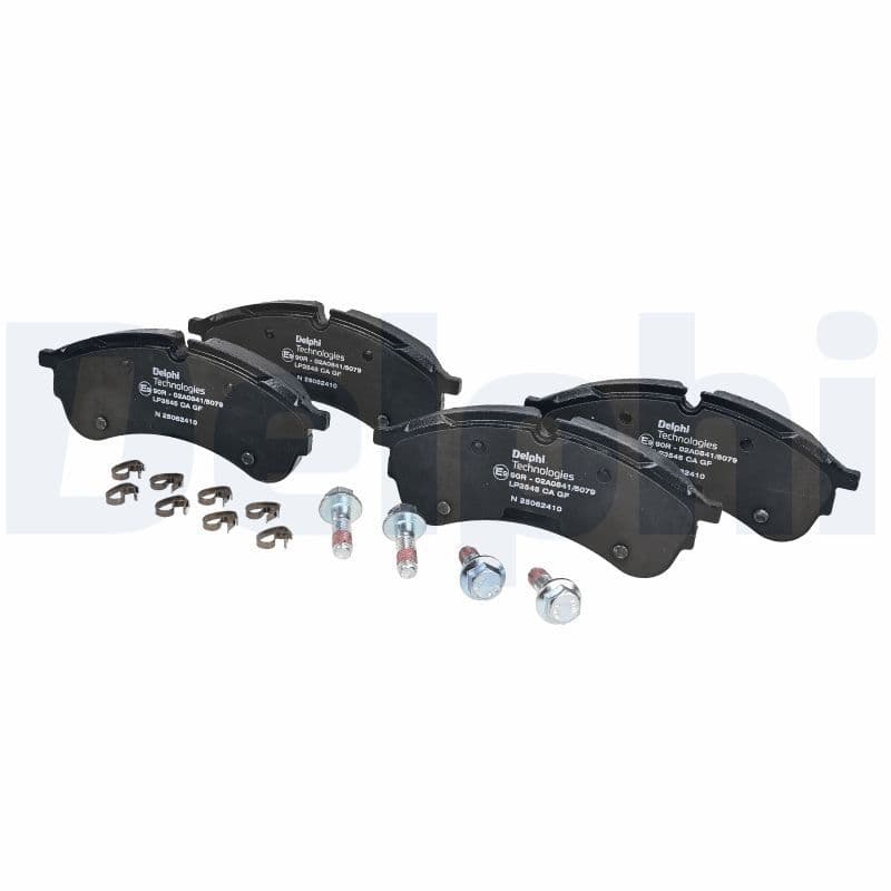 set placute frana,frana disc DELPHI LP3545