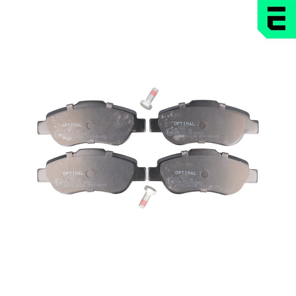 set placute frana,frana disc OPTIMAL BP-12227