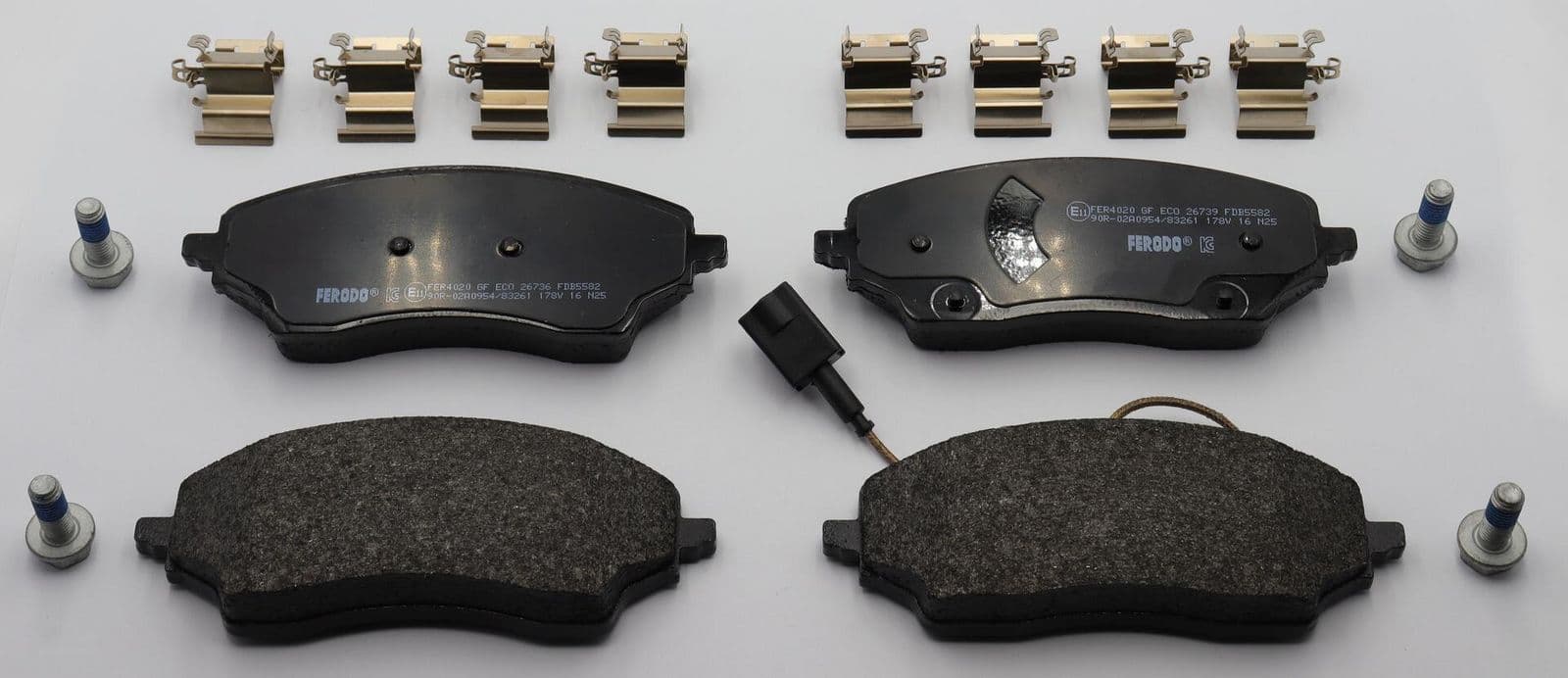 set placute frana,frana disc FERODO FDB5582