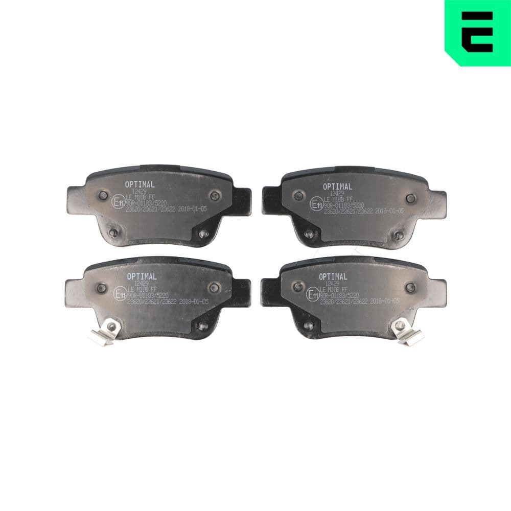 set placute frana,frana disc OPTIMAL BP-12429