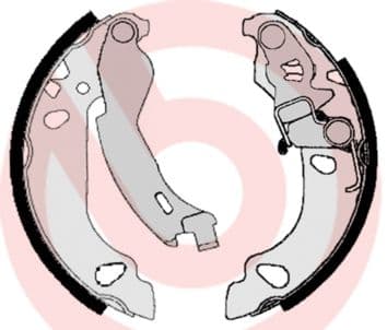 Set saboti frana BREMBO ESSENTIAL LINE S 23 522