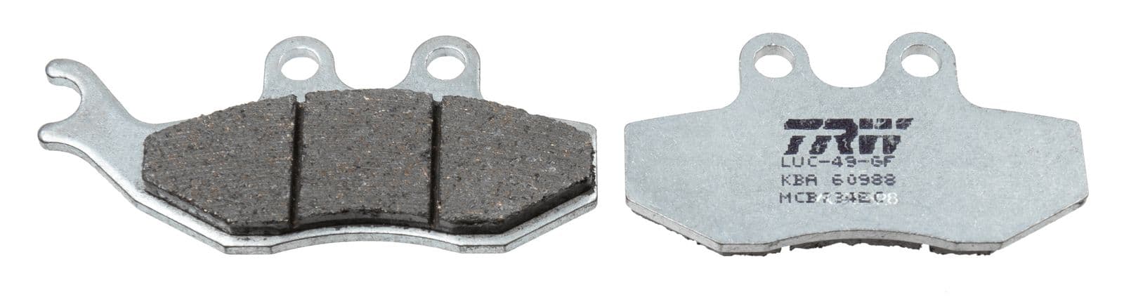 set placute frana,frana disc TRW MCB734EC