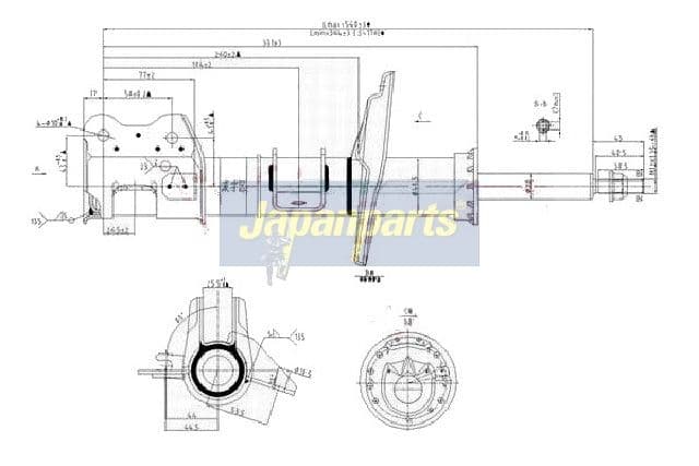 amortizor JAPANPARTS MM-00158
