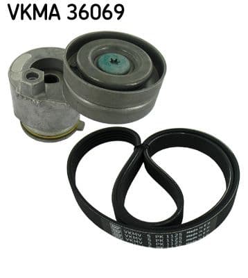 Set curea transmisie cu caneluri SKF VKMA 36069