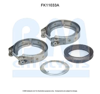 Set montaj, filtru funingine/particule BM CATALYSTS FK11033