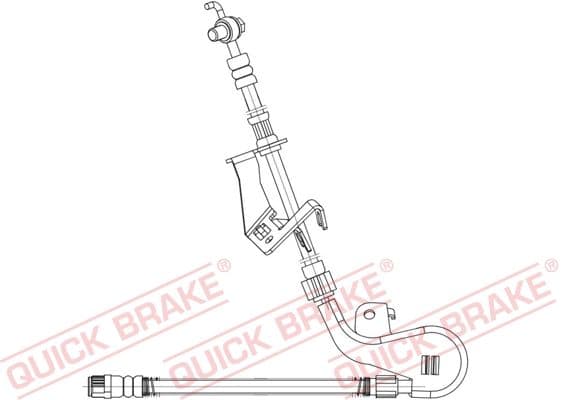 Furtun frana QUICK BRAKE 58.887X