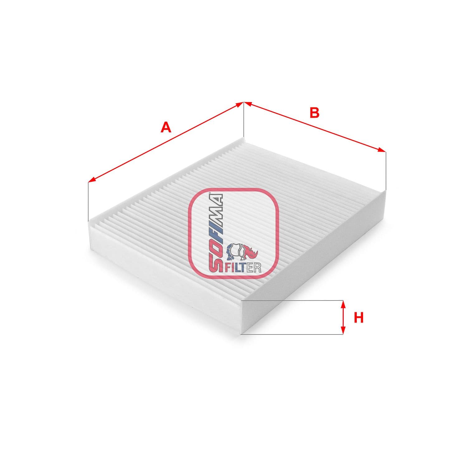 Filtru, aer habitaclu SOFIMA S 3076 C