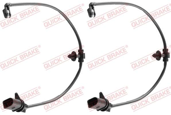 senzor de avertizare,uzura placute de frana QUICK BRAKE WS 0493 A