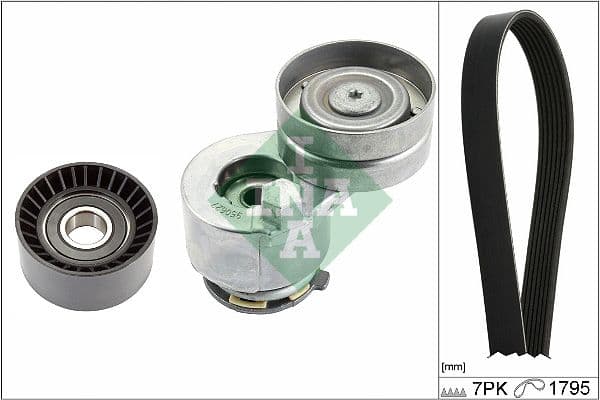 Set curea transmisie cu caneluri Schaeffler INA 529 0412 10