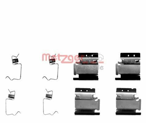 Set accesorii, placute frana METZGER 109-1218