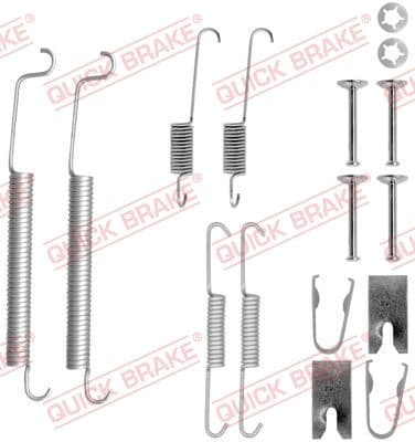 Set accesorii, sabot de frana QUICK BRAKE 105-0807