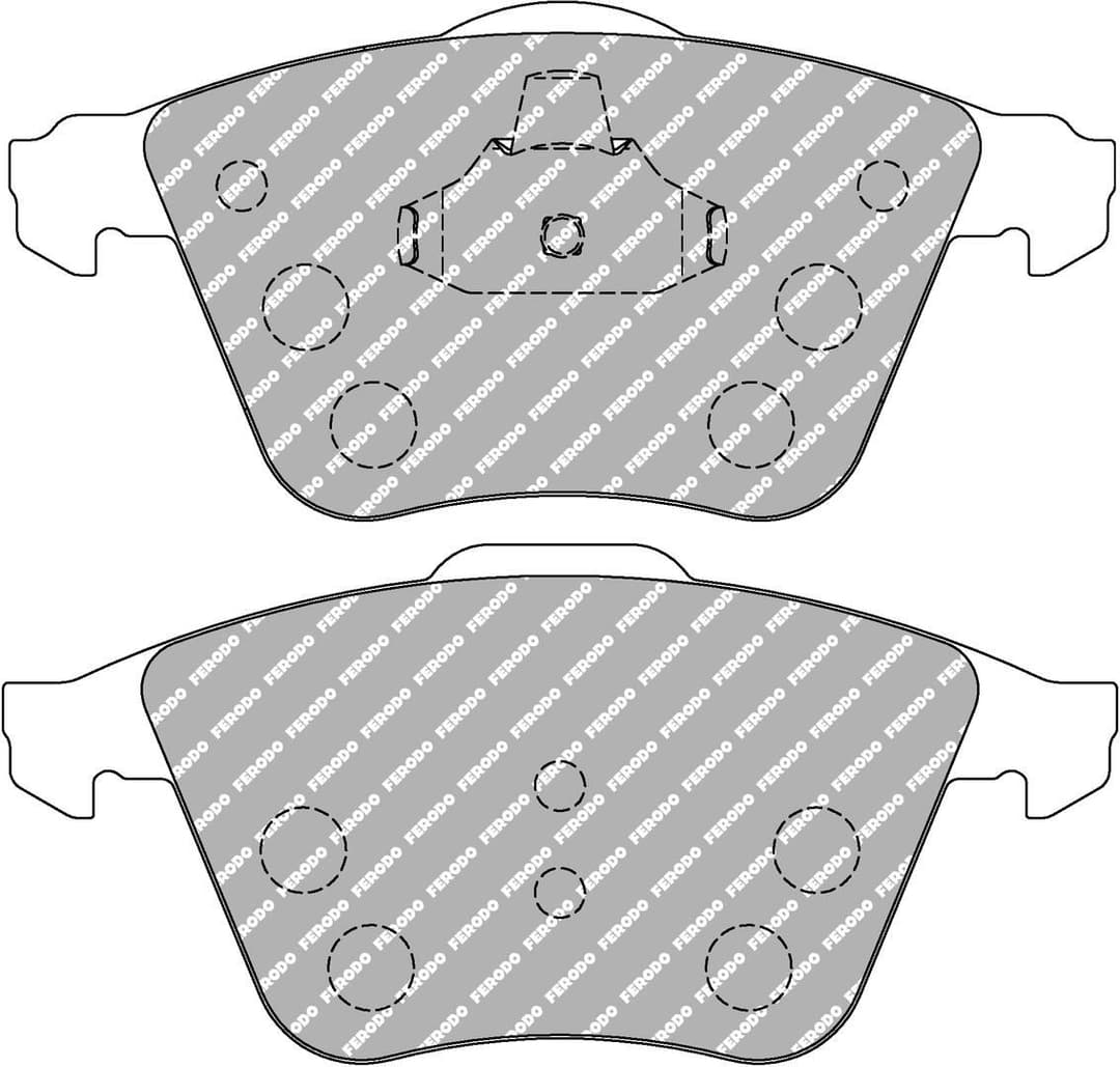set placute frana,frana disc FERODO FCP4223H