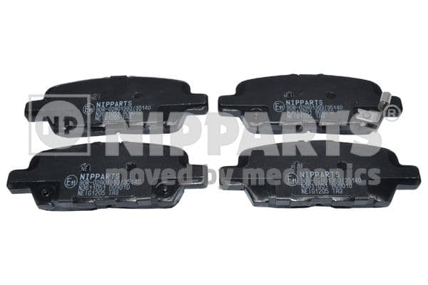 set placute frana,frana disc NIPPARTS N3611051