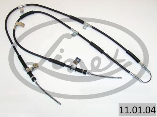 Cablu, frana de parcare LINEX 11.01.04