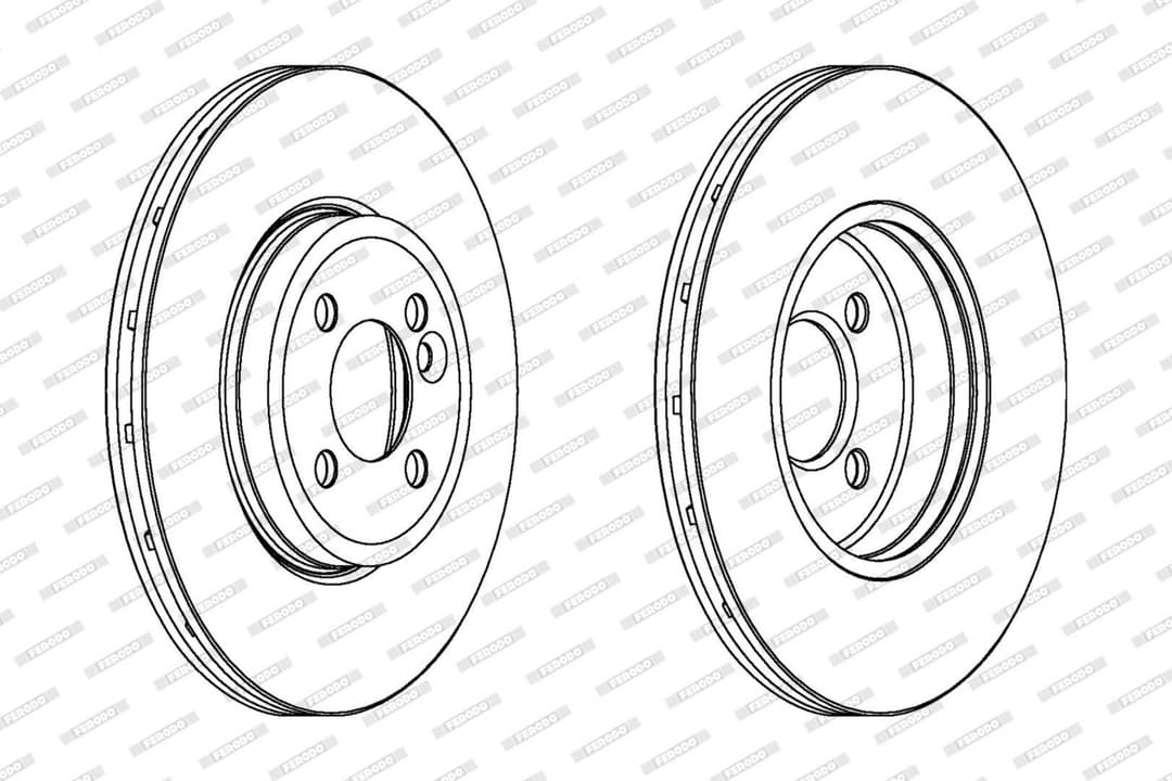 Disc frana FERODO PREMIER High Carbon DDF1711C