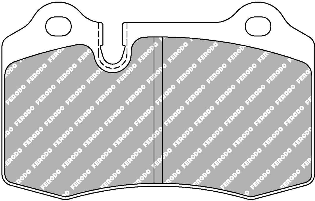 set placute frana,frana disc FERODO FDS1348
