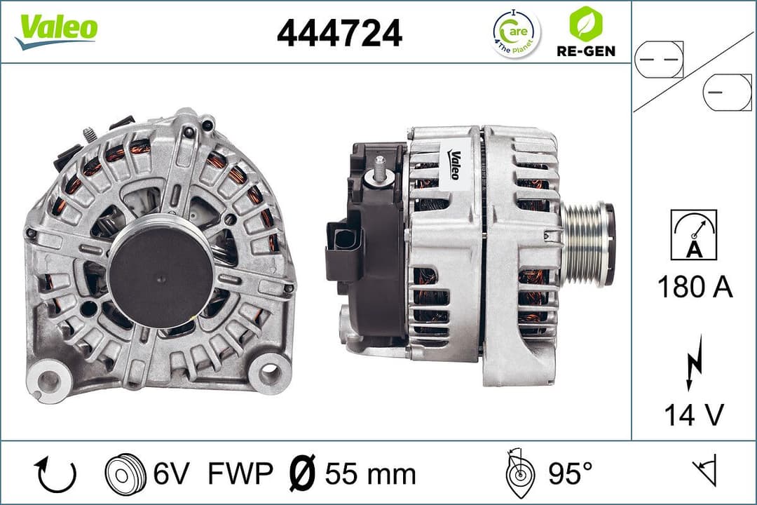 Generator / Alternator VALEO 444724