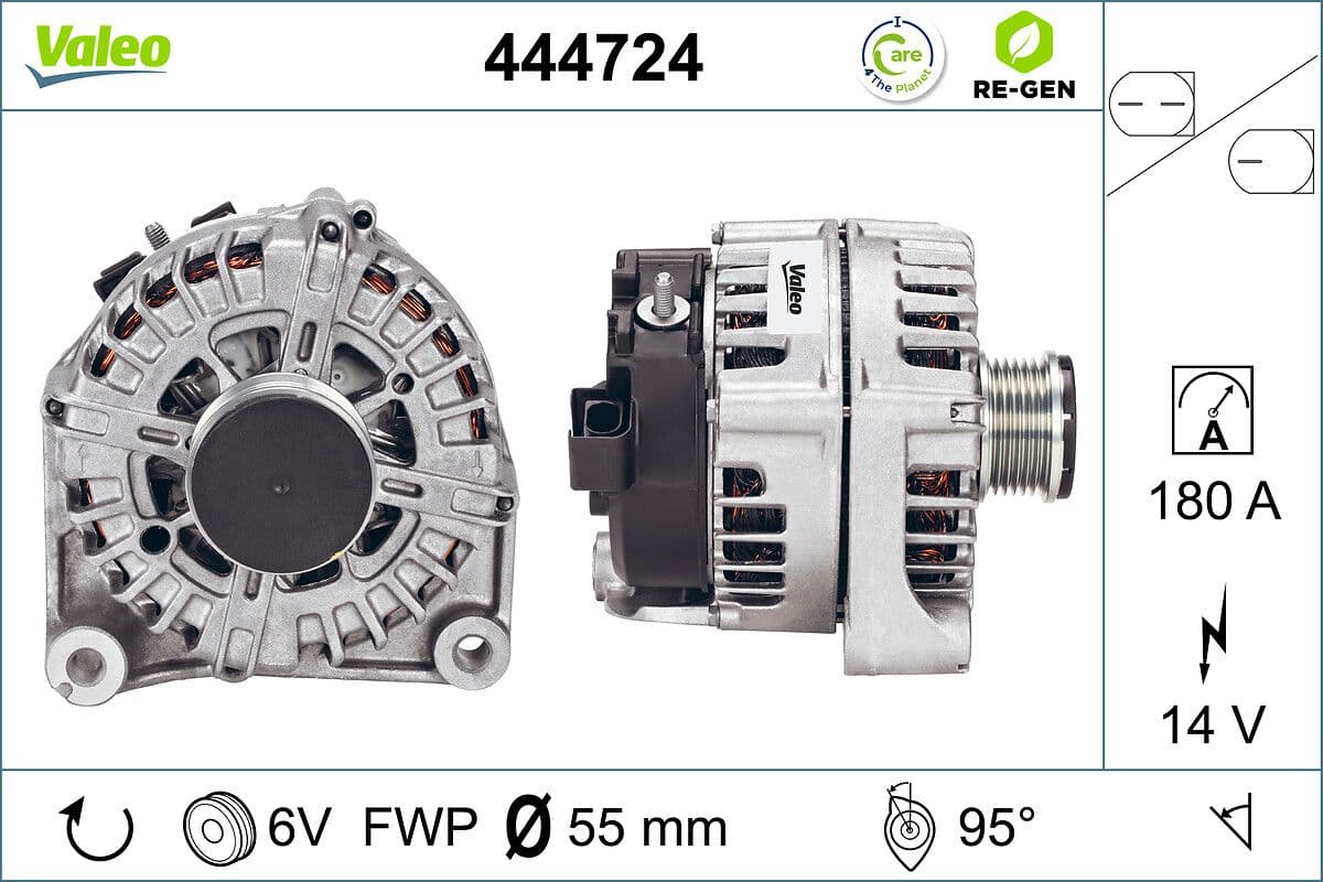 Generator / Alternator VALEO 444724
