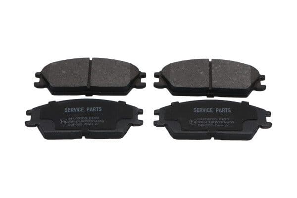set placute frana,frana disc KAVO PARTS KBP-3028