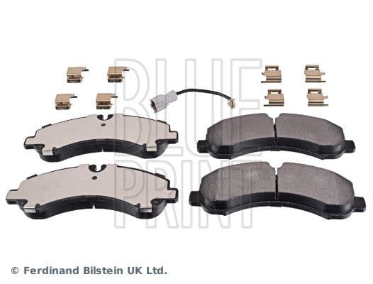 set placute frana,frana disc BLUE PRINT ADC44285