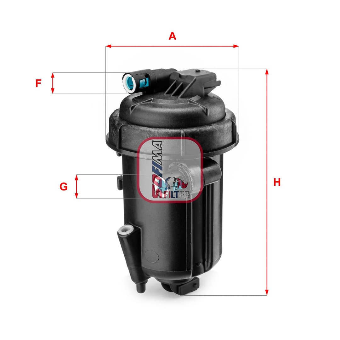filtru combustibil SOFIMA S 5163 GC