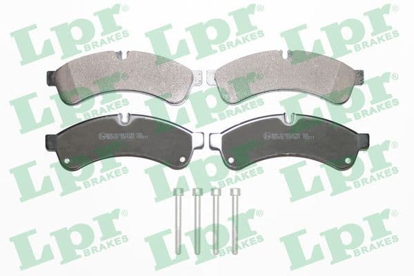 set placute frana,frana disc LPR 05P1461