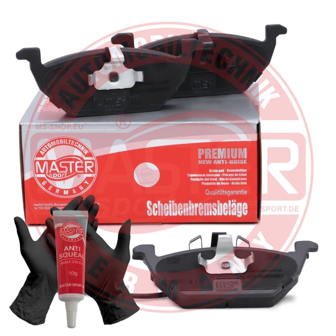 set placute frana,frana disc MASTER SPORT 13046071172N-SET-MS