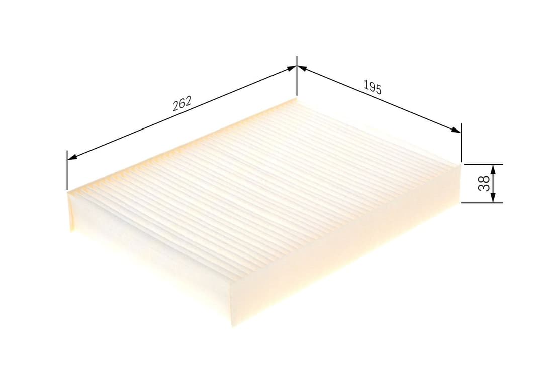 Filtru, aer habitaclu BOSCH 1 987 435 082
