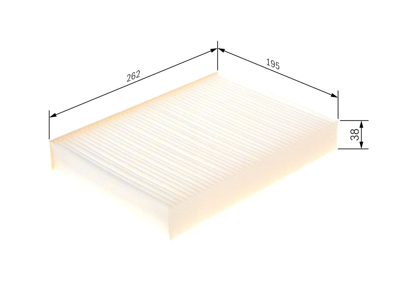 Filtru, aer habitaclu BOSCH 1 987 435 082
