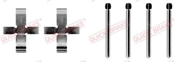 Set accesorii, placute frana QUICK BRAKE 109-0905