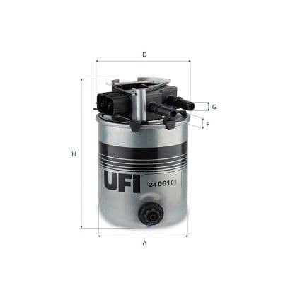 filtru combustibil UFI 24.061.01