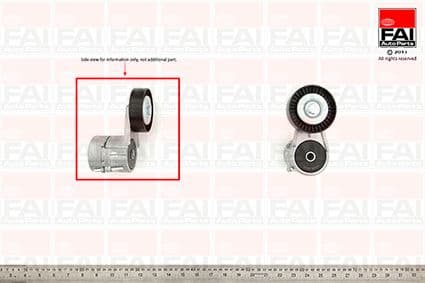 Brat tensionare, curea trapezoidala FAI AutoParts T1008