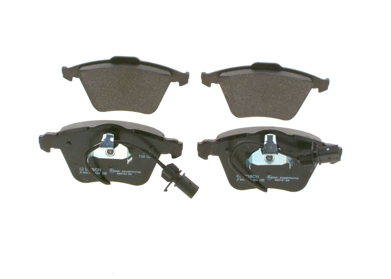 set placute frana,frana disc BOSCH 0 986 494 104