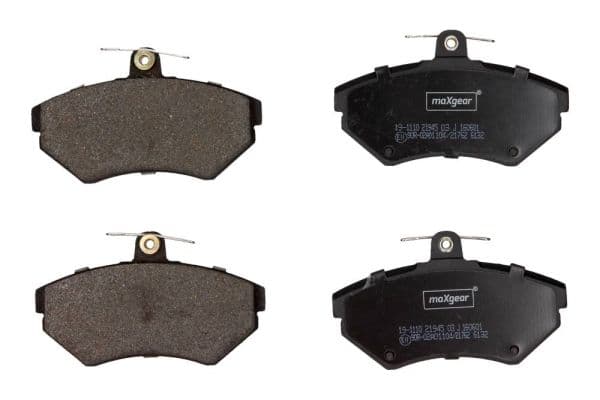 set placute frana,frana disc MAXGEAR 19-1110