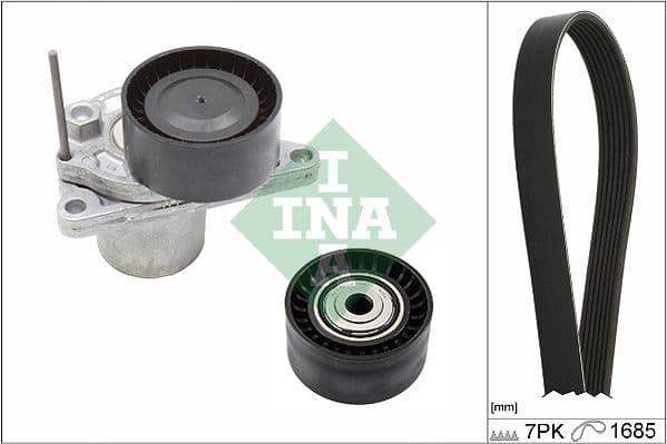 Set curea transmisie cu caneluri Schaeffler INA 529 0246 10