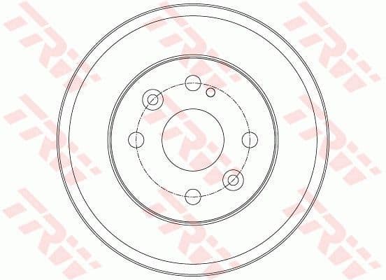 Tambur frana QWP WBDR156