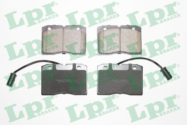 set placute frana,frana disc LPR 05P425