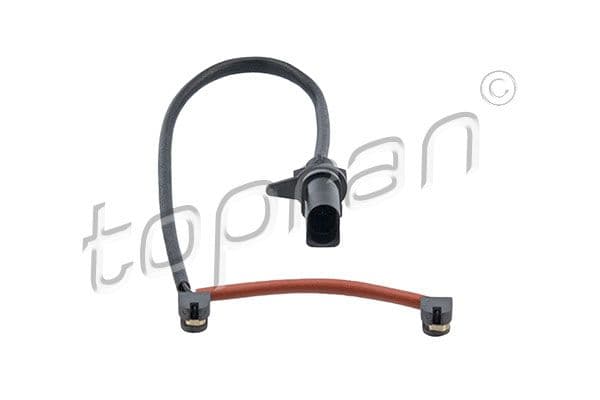 senzor de avertizare,uzura placute de frana TOPRAN 117 353