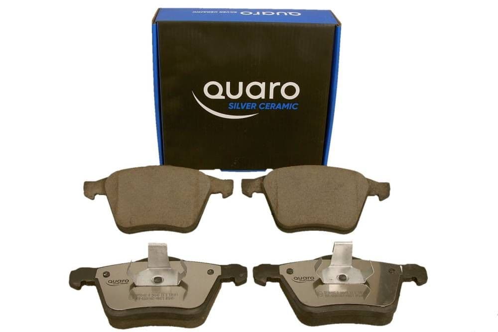 set placute frana,frana disc QUARO SILVER CERAMIC QP9046C