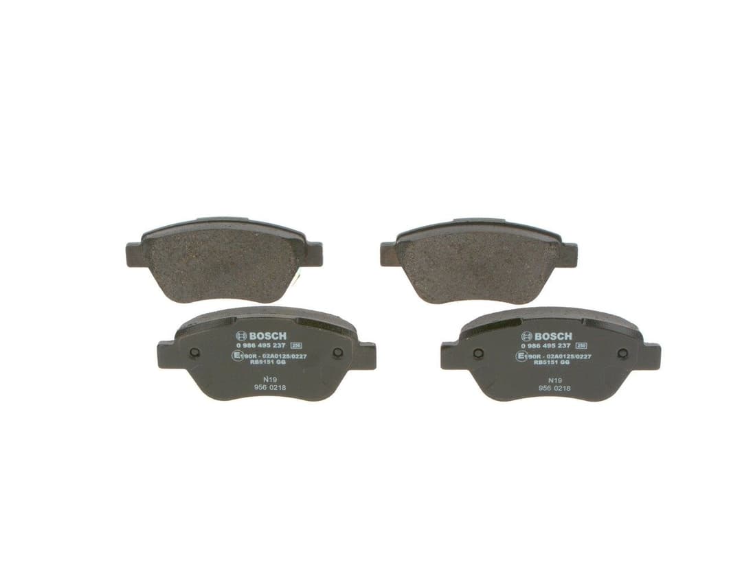 set placute frana,frana disc BOSCH 0 986 495 237