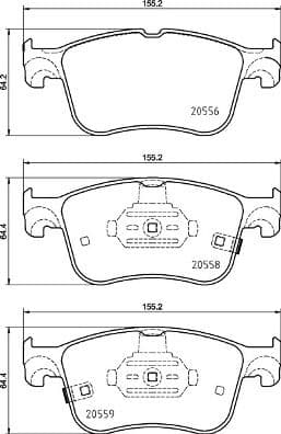 set placute frana,frana disc BREMBO PRIME LINE P 24 218