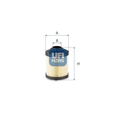 Filtru, sistem hidraulic primar UFI 83.029.00