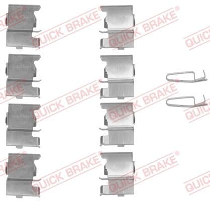 Set accesorii, placute frana QUICK BRAKE 109-1775