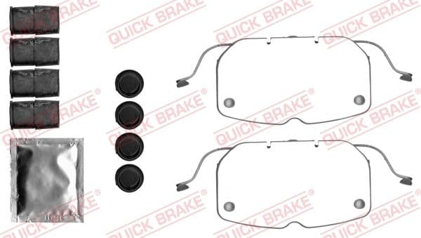 Set accesorii, placute frana QUICK BRAKE 109-1792