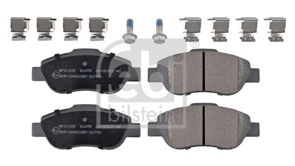 set placute frana,frana disc FEBI BILSTEIN 170907
