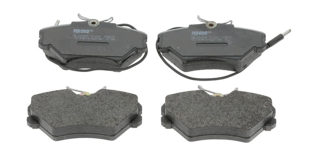 set placute frana,frana disc FERODO PREMIER ECO FRICTION FDB972