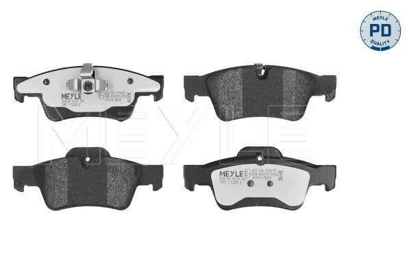 set placute frana,frana disc MEYLE -PD: Advanced performance and design. 025 239 2318/PD