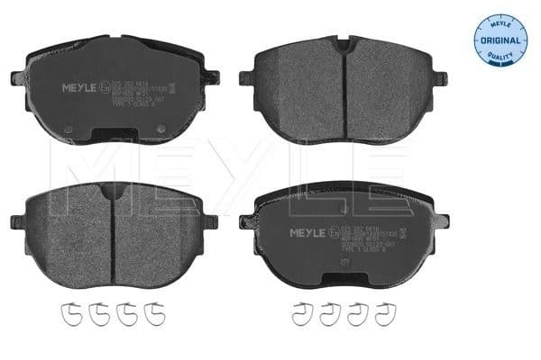 set placute frana,frana disc MEYLE -ORIGINAL: True to OE. 025 262 6818