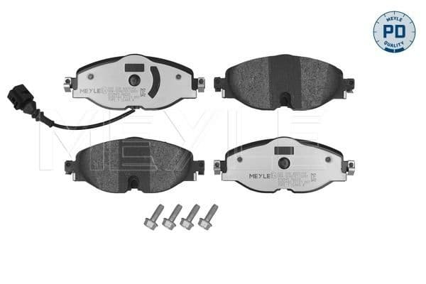 set placute frana,frana disc MEYLE -PD: Advanced performance and design. 025 256 8320/PD